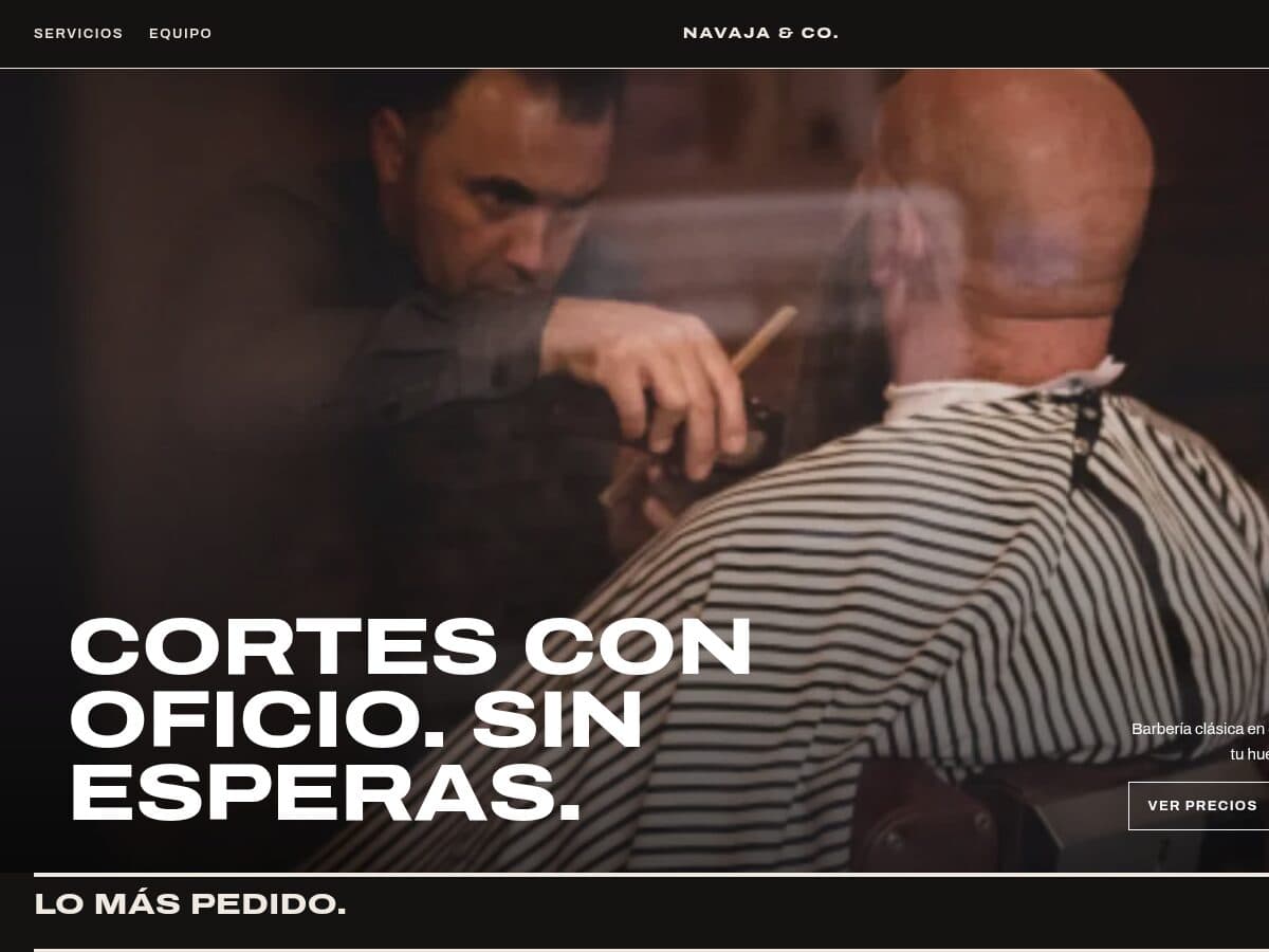 Apps personalizadas: demo Navaja & Co.